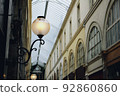 Paris Passage arcade shopping street scenery 92860860