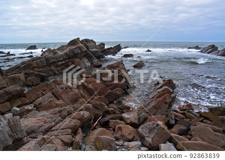 Cretaceous layer of the Hiraiso coast Cretaceous layer of the Hiraiso coast 92863839