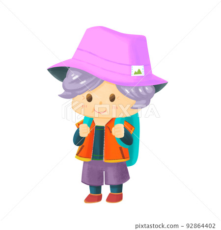登山者奶奶 登山者奶奶 92864402