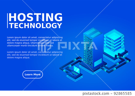 Transfer of user data to the server. Data hosting. Data flow. Data storage. Server. Digital space. Data center. Big Data. Technology Transfer of user data to the server. Data hosting. Data flow. Data storage. Server. Digital space. Data center. Big Data. Technology 92865585