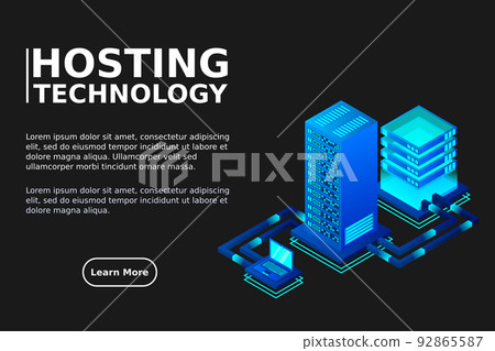 Transfer of user data to the server. Data hosting. Data flow. Data storage. Server. Digital space. Data center. Big Data. Technology Transfer of user data to the server. Data hosting. Data flow. Data storage. Server. Digital space. Data center. Big Data. Technology 92865587