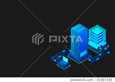 Transfer of user data to the server. Data hosting. Data flow. Data storage. Server. Digital space. Data center. Big Data. Technology Transfer of user data to the server. Data hosting. Data flow. Data storage. Server. Digital space. Data center. Big Data. Technology 92865588