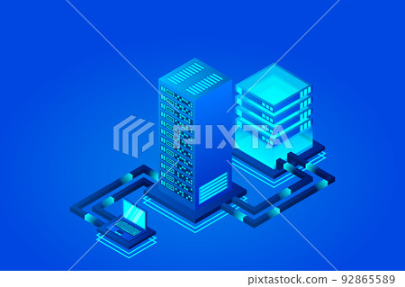 Transfer of user data to the server. Data hosting. Data flow. Data storage. Server. Digital space. Data center. Big Data. Technology Transfer of user data to the server. Data hosting. Data flow. Data storage. Server. Digital space. Data center. Big Data. Technology 92865589