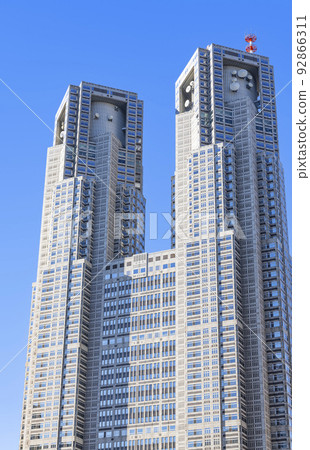 Tokyo Metropolitan Government Building in Shinjuku Ward, Tokyo 92866311