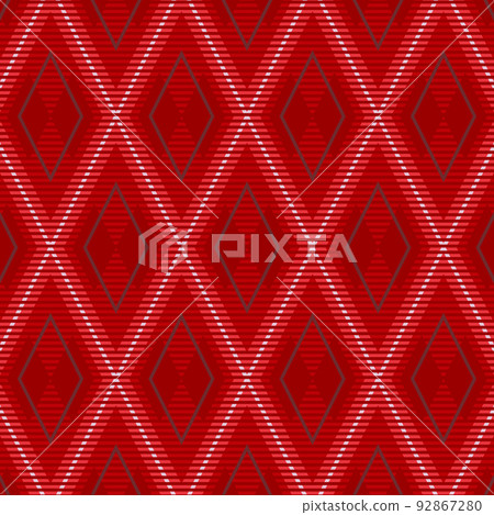 格子背景插圖圖像 92867280