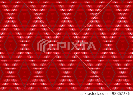 格子背景插圖圖像 92867286