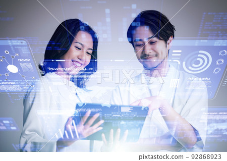 People in white 92868923