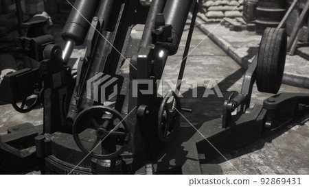 cannon gun in the city cannon gun in the city 92869431