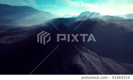 Mountain ranges in Uruzgan province 92869558