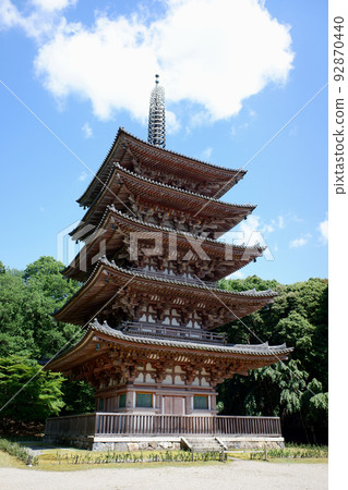Kyoto Daigo-ji Temple five-storied pagoda 92870440