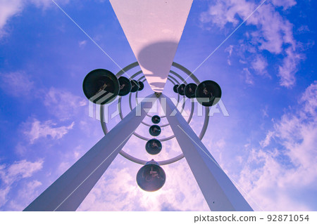 東陵公園的自然與多度津町的街景 東陵公園的自然與多度津町的街景 92871054