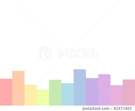 Rectangle combination background material 92871983