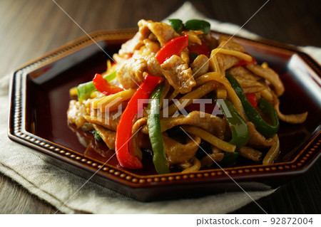 五顏六色的豬肉金牛里脊 92872004