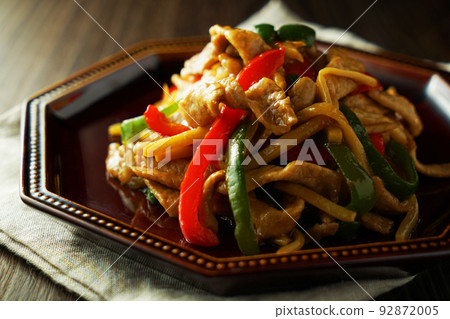 五顏六色的豬肉金牛里脊 五顏六色的豬肉金牛里脊 92872005