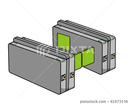 自動檢票口圖解 自動檢票口圖解 92873536
