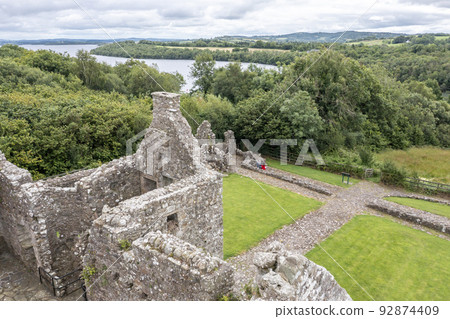 The beautiful Tully Castle by Enniskillen, County Fermanagh in Northern Ireland The beautiful Tully Castle by Enniskillen, County Fermanagh in Northern Ireland 92874409