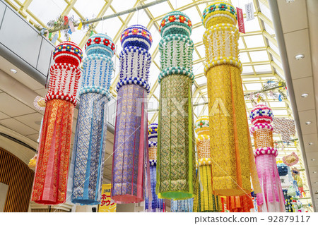 Sendai in summer Sendai Tanabata Festival Sendai City, Miyagi Prefecture Sendai in summer Sendai Tanabata Festival Sendai City, Miyagi Prefecture 92879117