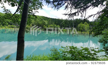 Blue pond Blue pond 92879606