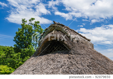 井戶尻遺址茅草屋頂 井戶尻遺址茅草屋頂 92879650