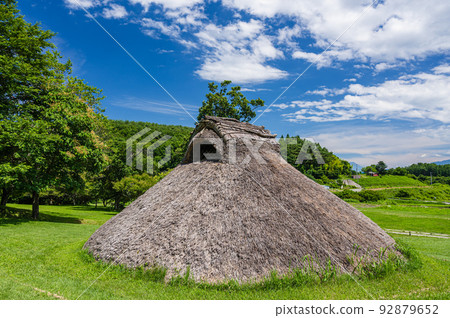 Restored house at Idojiri ruins 92879652