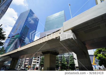 Scenery around Shibuya Station, Tokyo 92881419