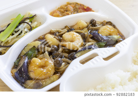 美味蝦炒花椒便當 美味蝦炒花椒便當 92882183