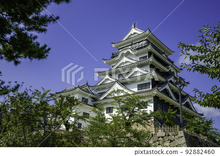 Fukuyama Castle Renewal castle tower Iron plated Fukuyama City, Hiroshima Prefecture Fukuyama Castle Renewal castle tower Iron plated Fukuyama City, Hiroshima Prefecture 92882460