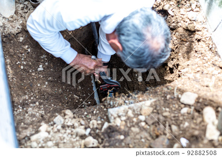 Water pipe work Pipe replacement work 92882508