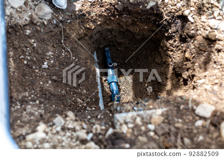 Water pipe work Pipe replacement work 92882509