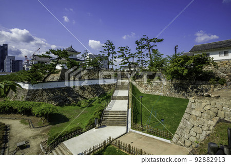 Fukuyama Castle Honmaru castle gate Fukuyama City, Hiroshima Prefecture 92882913