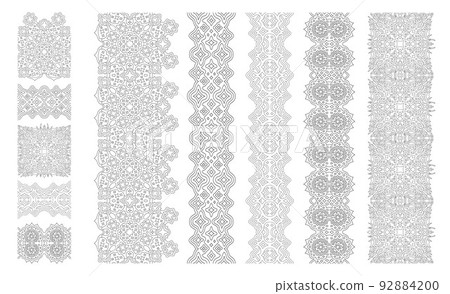 Set for coloring book with cosmic paint brushes Set for coloring book with cosmic paint brushes 92884200