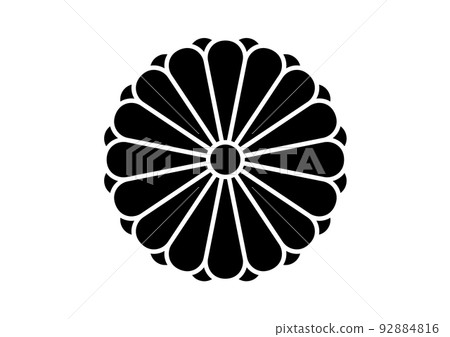 八重十六菊家族紋章 92884816