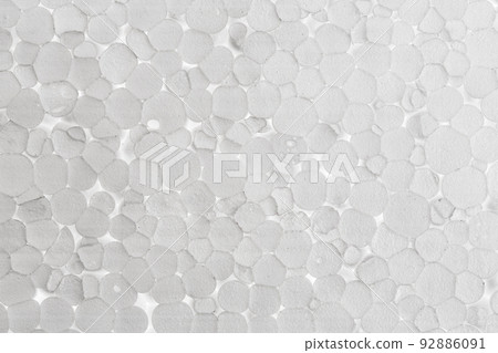 Styrofoam texture close-up. Styrofoam texture on macro. Styrofoam texture close-up. Styrofoam texture on macro. 92886091