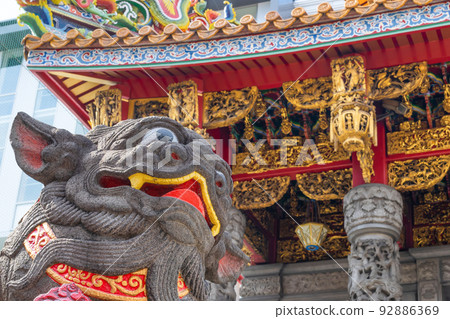 Yokohama Chinatown, Kanagawa Prefecture, Kantei Mausoleum Yokohama Chinatown, Kanagawa Prefecture, Kantei Mausoleum 92886369