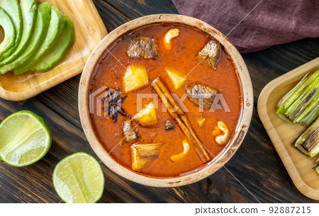 Bowl of Massaman curry Bowl of Massaman curry 92887215