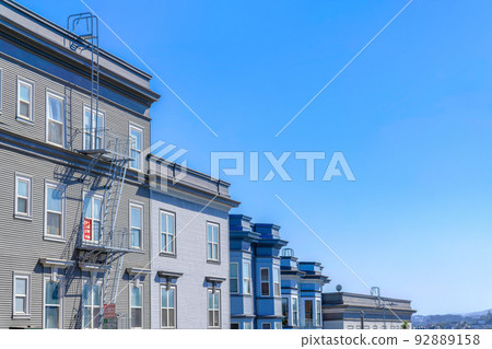 Apartment building and rowhouses in San Francisco, CA 92889158