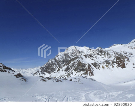 Wilder Pfaff mountain, ski tour, Tyrol, Austria 92890920