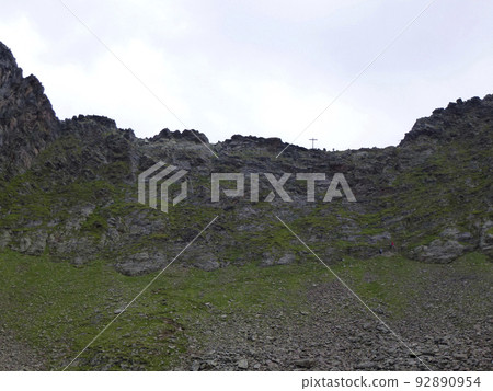 Stubai high-altitude hiking trail, lap 6 in Tyrol, Austria 92890954