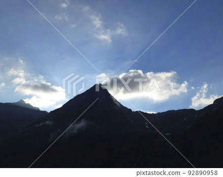 Stubai high-altitude hiking trail, lap 6 in Tyrol, Austria 92890958