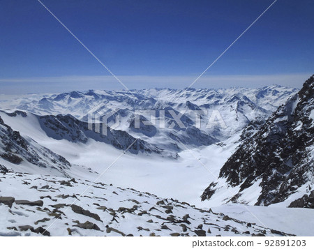 Wilder Pfaff mountain, ski tour, Tyrol, Austria Wilder Pfaff mountain, ski tour, Tyrol, Austria 92891203