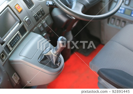 Sightseeing bus driver's seat image 92891445