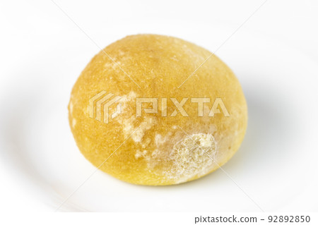 frozen bread on a plate 92892850