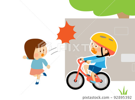 自行車事故兒童跳出 92895392