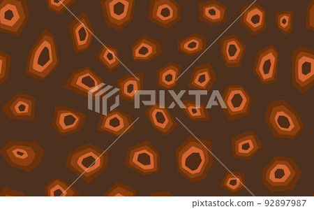 Abstract modern turtle shell seamless pattern. Animals trendy background. Brown decorative vector illustration for print, fabric, textile. Modern ornament of stylized skin Abstract modern turtle shell seamless pattern. Animals trendy background. Brown decorative vector illustration for print, fabric, textile. Modern ornament of stylized skin 92897987
