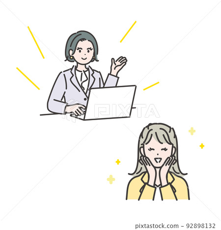 Image illustration material for reducing work burden by outsourcing business work efficiency improvement productivity Image illustration material for reducing work burden by outsourcing business work efficiency improvement productivity 92898132
