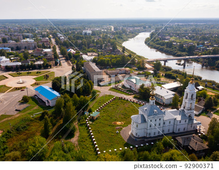 Blagoveshchensky cathedral at Buy, Kostroma region, Russia 92900371