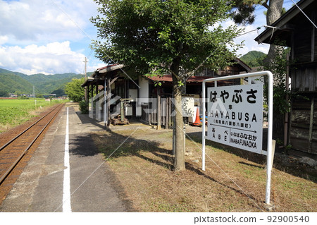 Wakasa Railway (Hayabusa Station) [Yazu-cho, Yazu-gun, Tottori Prefecture] 92900540