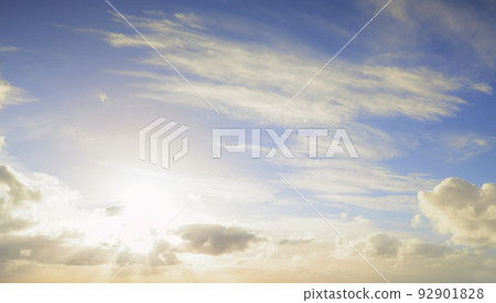 Clouds. Beautiful landscape view of a cloudy blue sky in summer with copy space. Natural background of fluffy cumulus clouds with copy space. Atmosphere and climate on a sunny spring day. Clouds. Beautiful landscape view of a cloudy blue sky in summer with copy space. Natural background of fluffy cumulus clouds with copy space. Atmosphere and climate on a sunny spring day. 92901828