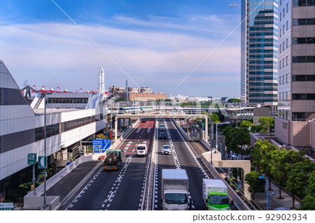 《東京都》都市高速路/交通圖像 92902934
