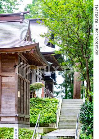 Kami-cho, Kami-gun, Kashima Shrine, Zuishinmon, Worship Hall, Stone Steps 92903841